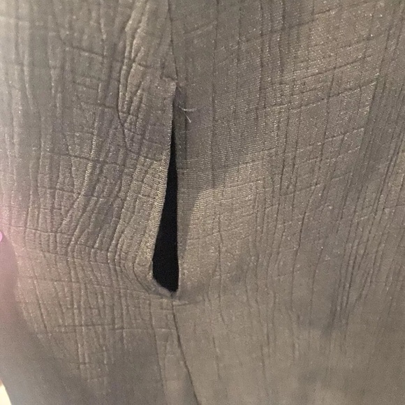 Eileen Fisher Black Silk Blend Cardigan Jacket Womens Size Small - Picture 4 of 7